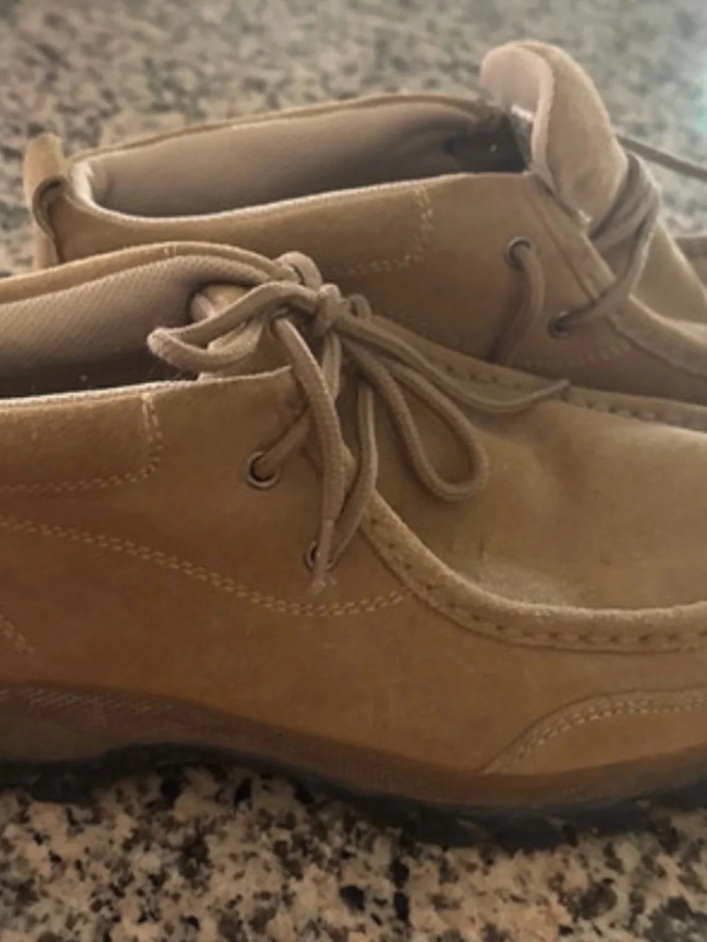 Suede Chukka Boots in Tan - Casual Lace-Up Comfort